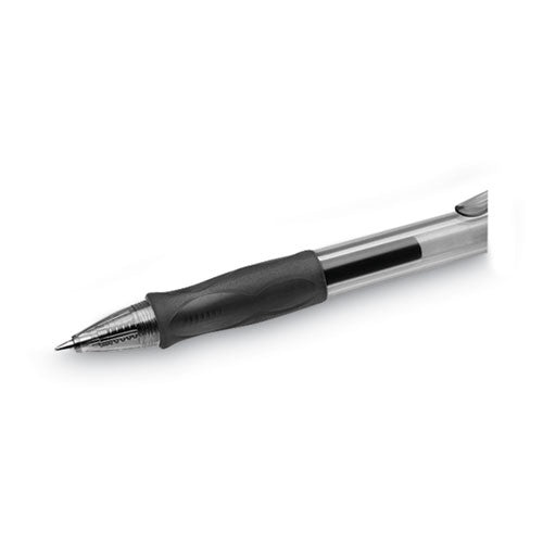 BIC® Gel-ocity Gel Pen, Retractable, Medium 0.7 Mm, Black Ink, Translucent Black Barrel, Dozen freeshipping - TVN Wholesale