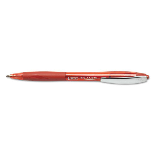 BIC® Glide Ballpoint Pen, Retractable, Medium 1 Mm, Red Ink, Red Barrel, Dozen freeshipping - TVN Wholesale