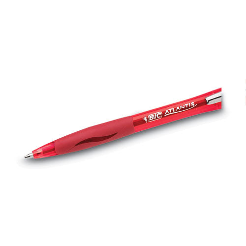 BIC® Glide Ballpoint Pen, Retractable, Medium 1 Mm, Red Ink, Red Barrel, Dozen freeshipping - TVN Wholesale