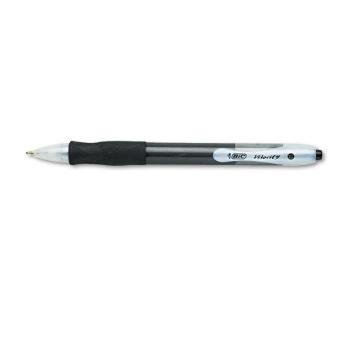 BIC® Velocity Easy Glide Ballpoint Pen, Retractable, Medium 1 Mm, Red Ink, Translucent Red Barrel, Dozen freeshipping - TVN Wholesale