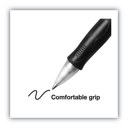 BIC® Velocity Easy Glide Ballpoint Pen Value Pack, Retractable, Medium 1 Mm, Black Ink, Black Barrel, 36-pack freeshipping - TVN Wholesale