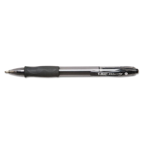 BIC® Glide Bold Ballpoint Pen, Retractable, Bold 1.6 Mm, Black Ink, Smoke Barrel, Dozen freeshipping - TVN Wholesale