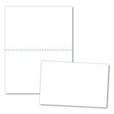 Blanks/USA® Digital Postcards, Copier, Inkjet-laser-offset Press, 80 Lb, 8.5x5.5, Smooth White, 250 Cards, 2 Cards-sheet, 125 Sheets-pack freeshipping - TVN Wholesale