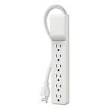 Belkin® Home-office Surge Protector, 6 Outlets, 10 Ft Cord, 720 Joules, White freeshipping - TVN Wholesale