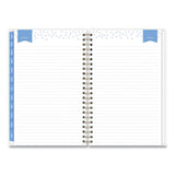 Blue Sky® Day Designer Tile Weekly-monthly Planner, Tile Artwork, 8 X 5, Blue-white Cover, 12-month (jan To Dec): 2022 freeshipping - TVN Wholesale