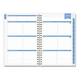 Blue Sky® Day Designer Tile Weekly-monthly Planner, Tile Artwork, 8 X 5, Blue-white Cover, 12-month (jan To Dec): 2022 freeshipping - TVN Wholesale