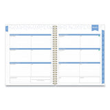 Blue Sky® Day Designer Tile Weekly-monthly Planner, Tile Artwork, 11 X 8.5, Blue-white Cover, 12-month (jan To Dec): 2022 freeshipping - TVN Wholesale