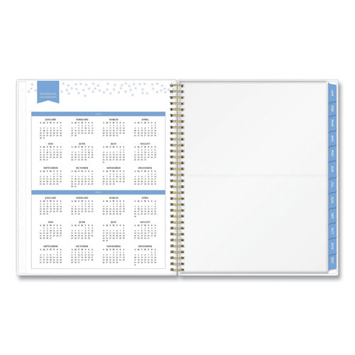 Blue Sky® Day Designer Tile Weekly-monthly Planner, Tile Artwork, 11 X 8.5, Blue-white Cover, 12-month (jan To Dec): 2022 freeshipping - TVN Wholesale