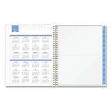 Blue Sky® Day Designer Tile Weekly-monthly Planner, Tile Artwork, 11 X 8.5, Blue-white Cover, 12-month (jan To Dec): 2022 freeshipping - TVN Wholesale