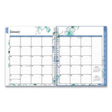 Blue Sky® Lindley Monthly Planner, Lindley Floral Artwork, 10 X 8, White-blue-green Cover, 12-month (jan To Dec): 2022 freeshipping - TVN Wholesale