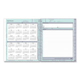 Blue Sky® Rue Du Flore Monthly Planner, Rue Du Flore Artwork, 10 X 8, Jade-lavender Cover, 12-month (jan To Dec): 2022 freeshipping - TVN Wholesale