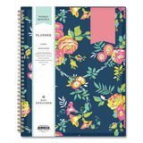 Blue Sky® Day Designer Peyton Create-your-own Cover Weekly-monthly Planner, Floral, 11 X 8.5, Navy, 12-month (july-june): 2021-2022 freeshipping - TVN Wholesale