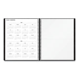 Blue Sky® Aligned Monthly Planner With Built-in Pocket Page, 11 X 9, Black Cover, 12-month (jan To Dec): 2022 freeshipping - TVN Wholesale