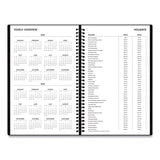 Blue Sky® Aligned Daily Appointment Planner, 8 X 5, Black Cover, 12-month (jan To Dec): 2022 freeshipping - TVN Wholesale