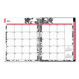 Blue Sky® Analeis Create-your-own Cover Weekly-monthly Planner, Floral, 11 X 8.5, White-black Cover, 12-month (july-june): 2021-2022 freeshipping - TVN Wholesale