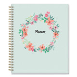Blue Sky® Laurel Weekly-monthly Planner, Laurel Floral Artwork, 9 X 7, Green-pink-orange Cover, 12-month (jan To Dec): 2022 freeshipping - TVN Wholesale