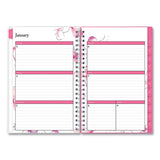 Blue Sky® Breast Cancer Awareness Create-your-own Cover Weekly-monthly Planner, Orchid Artwork, 8 X 5, 12-month (jan-dec): 2022 freeshipping - TVN Wholesale