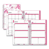Blue Sky® Breast Cancer Awareness Create-your-own Cover Weekly-monthly Planner, Orchid Artwork, 8 X 5, 12-month (jan-dec): 2022 freeshipping - TVN Wholesale