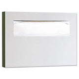 Bobrick Stainless Steel Toilet Seat Cover Dispenser, Classicseries, 15.75 X 2 X 11, Satin Finish freeshipping - TVN Wholesale