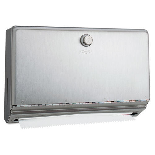 Bobrick Surface-mounted Paper Towel Dispenser, 10.75 X 4 X 7.13, Stainless Steel freeshipping - TVN Wholesale