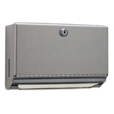 Bobrick Surface-mounted Paper Towel Dispenser, 10.75 X 4 X 7.06, Stainless Steel freeshipping - TVN Wholesale