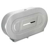 Bobrick Toilet Tissue 2 Roll Dispenser, Satin-finish Stainless Steel, Jumbo, 20.81 X 5.31 X 11.38 freeshipping - TVN Wholesale