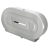 Bobrick Toilet Tissue 2 Roll Dispenser, Satin-finish Stainless Steel, Jumbo, 20.81 X 5.31 X 11.38 freeshipping - TVN Wholesale