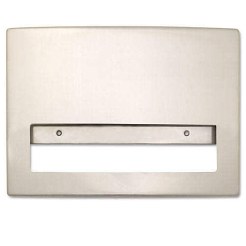 Bobrick Stanless Steel Toilet Seat Cover Dispenser, Conturaseries, 15.75 X 2.25 X 11.25, Satin Finish freeshipping - TVN Wholesale