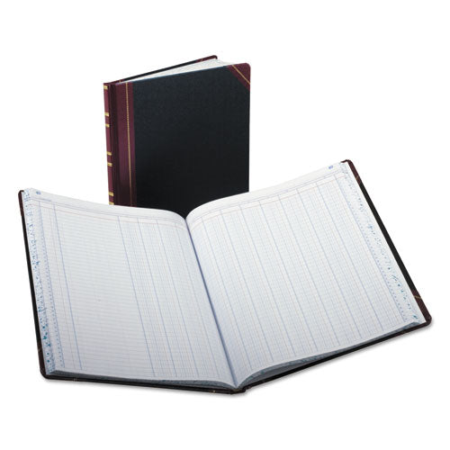 Boorum & Pease® Extra-durable Bound Book, Double-page 12-column Accounting, Black-maroon-gold Cover, 11.94 X 9.78 Sheets, 150 Sheets-book freeshipping - TVN Wholesale
