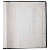 Boorum & Pease® Extra-durable Bound Book, Double-page 12-column Accounting, Black-maroon-gold Cover, 11.94 X 9.78 Sheets, 150 Sheets-book freeshipping - TVN Wholesale