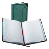 Boorum & Pease® Account Record Book, Record-style Rule, Blue-black-red Cover, 9.25 X 7.31 Sheets, 300 Sheets-book freeshipping - TVN Wholesale