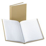 Boorum & Pease® Bound Memo Books, Narrow Rule, Tan Cover, 9 X 5.88, 96 Sheets freeshipping - TVN Wholesale
