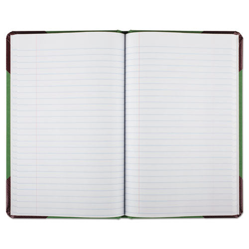 Boorum & Pease® Miniature Account Book, Green-black-red Cover, 9.19 X 5.81 Sheets, 200 Sheets-book freeshipping - TVN Wholesale