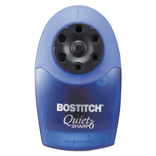 Bostitch® Quietsharp 6 Classroom Electric Pencil Sharpener, Ac-powered, 6.13 X 10.69 X 9, Blue freeshipping - TVN Wholesale