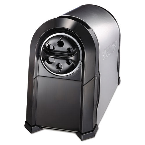 Bostitch® Super Pro Glow Commercial Electric Pencil Sharpener, Ac-powered, 6.13 X 10.63 X 9, Black-silver freeshipping - TVN Wholesale