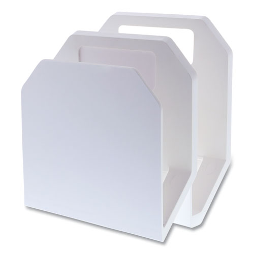 Bostitch® Konnect File Organizer, 3 Sections, Letter Size Files, 7.25 X 4 X 9.25, White freeshipping - TVN Wholesale