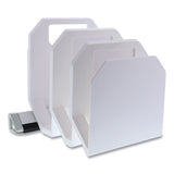 Bostitch® Konnect File Organizer, 3 Sections, Letter Size Files, 7.25 X 4 X 9.25, White freeshipping - TVN Wholesale