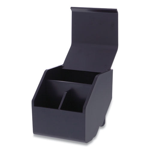 Bostitch® Konnect Desktop Organizer Storage Bin, Short, 3.4" X 3.5" X 3.5", Black freeshipping - TVN Wholesale