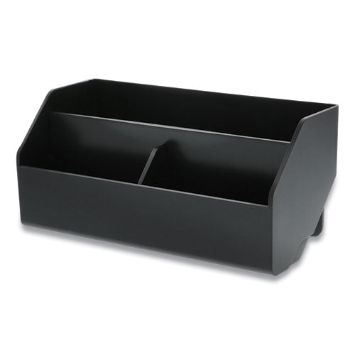 Bostitch® Konnect Desktop Organizer Storage Bin, Wide, 7.5" X 3.5" X 3.5", Black freeshipping - TVN Wholesale