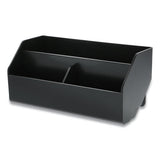 Bostitch® Konnect Desktop Organizer Storage Bin, Wide, 7.5" X 3.5" X 3.5", Black freeshipping - TVN Wholesale