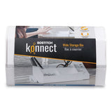 Bostitch® Konnect Desktop Organizer Storage Bin, Wide, 7.5" X 3.5" X 3.5", White freeshipping - TVN Wholesale