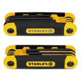 Stanley® Folding Metric And Sae Hex Keys, 2-pk freeshipping - TVN Wholesale