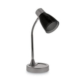 Bostitch® Adjustable Led Desk Lamp, 4.5" Dia Base, 20" Tall, Chrome-black freeshipping - TVN Wholesale