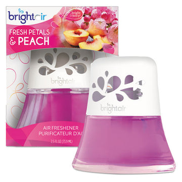 BRIGHT Air® Scented Oil Air Freshener Diffuser, Fresh Petals And Peach, Pink, 2.5 Oz freeshipping - TVN Wholesale