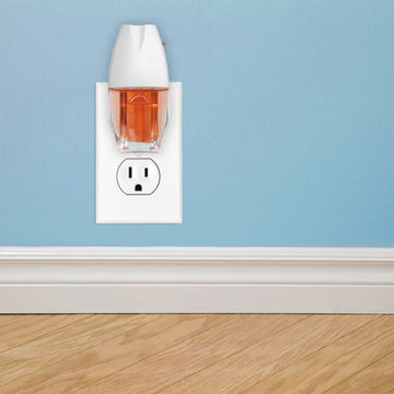 BRIGHT Air® Electric Scented Oil Air Freshener Warmer And Refill Combo, Hawaiian Blossoms And Papaya, 0.67 Oz freeshipping - TVN Wholesale