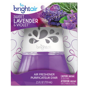 BRIGHT Air® Scented Oil Air Freshener Sweet Lavender And Violet, 2.5 Oz, 6-carton freeshipping - TVN Wholesale