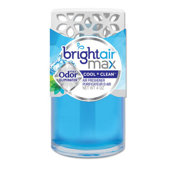 BRIGHT Air® Max Scented Oil Air Freshener, Cool And Clean, 4 Oz, 6-carton freeshipping - TVN Wholesale