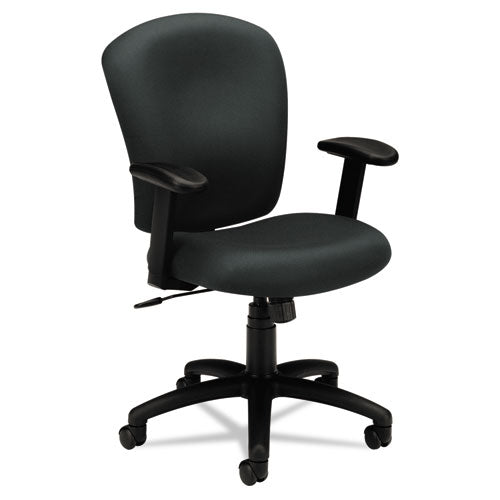 HON® Hvl220 Mid-back Task Chair, Supports Up To 250 Lb, 17.5" To 21" Seat Height, Black freeshipping - TVN Wholesale