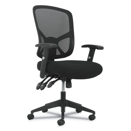 Sadie™ 1-twenty-one High-back Task Chair, Supports Up To 250 Lb, 16" To 19" Seat Height, Black freeshipping - TVN Wholesale
