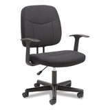 Sadie™ 4-oh-two Mid-back Task Chair With Arms, Supports Up To 250 Lb, 15.94" To 20.67" Seat Height, Black freeshipping - TVN Wholesale